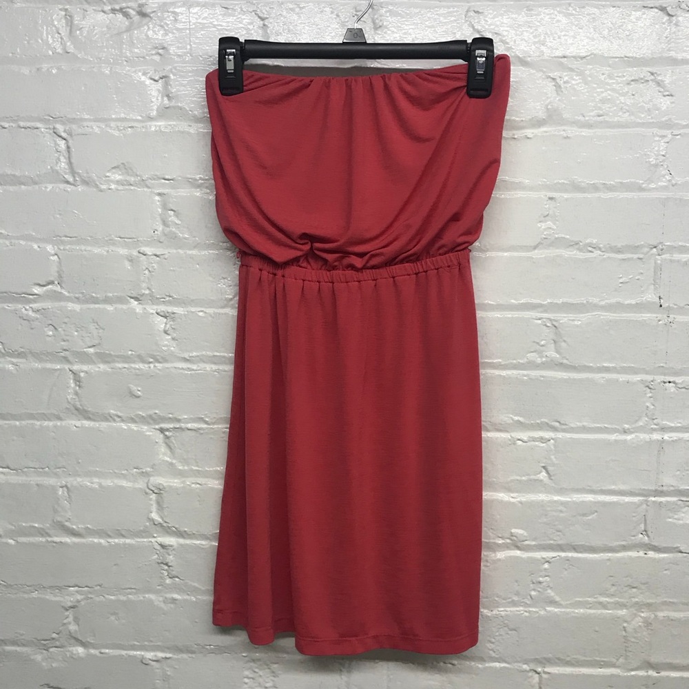 Strapless Pink Dress